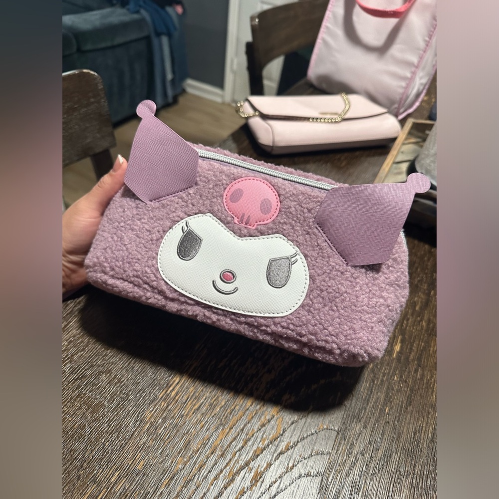kuromi makeup bag